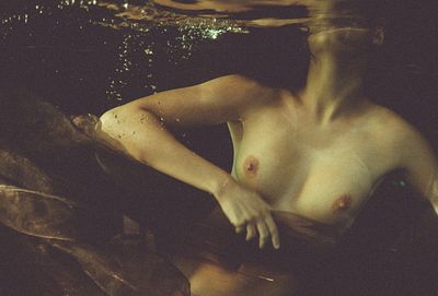 Underwater Topless Women